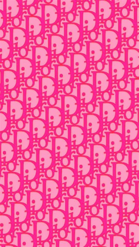 pink dior wallpaper